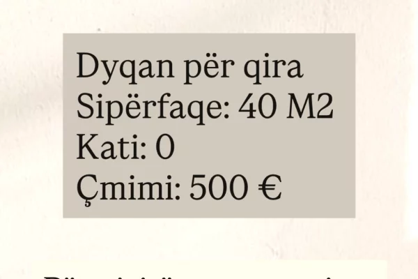 DYQAN PËR QIRA TEK KOMUNA E PARISIT 