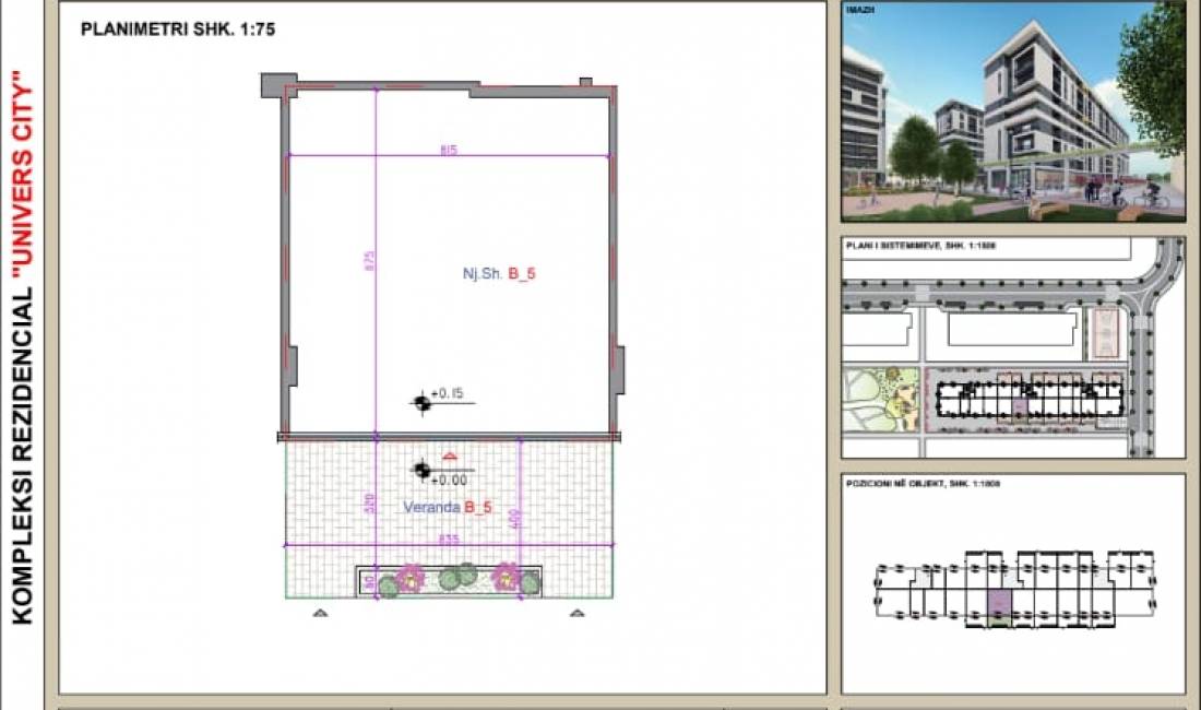 Okazion Shiten Ambjente BIZNESI ne kompleksin UNIVERS CITY 