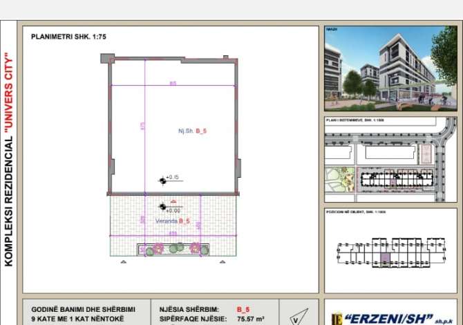 Business Property in Sale 1+1 in Tirana - 139,680 Euro