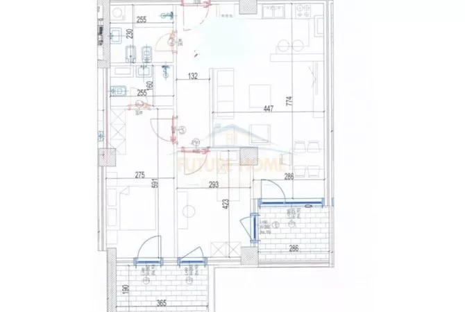 Shtepi ne shitje Apartament ne Tirane, 2+1, Mobilimi E mobiluar, Pagesa 217,000  Euro.
