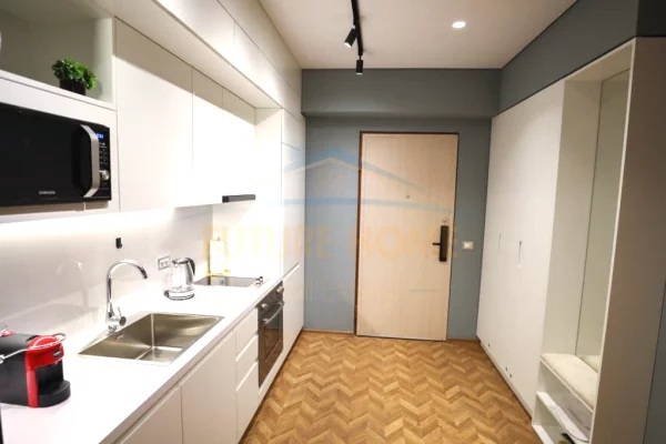 Shtepi me qera Apartament ne Tirane, 1+1, Mobilimi E mobiluar, Pagesa 700  Euro.