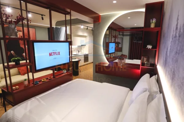 Apartament per qera 1+1, Rruga Sami Frasheri, Bllok