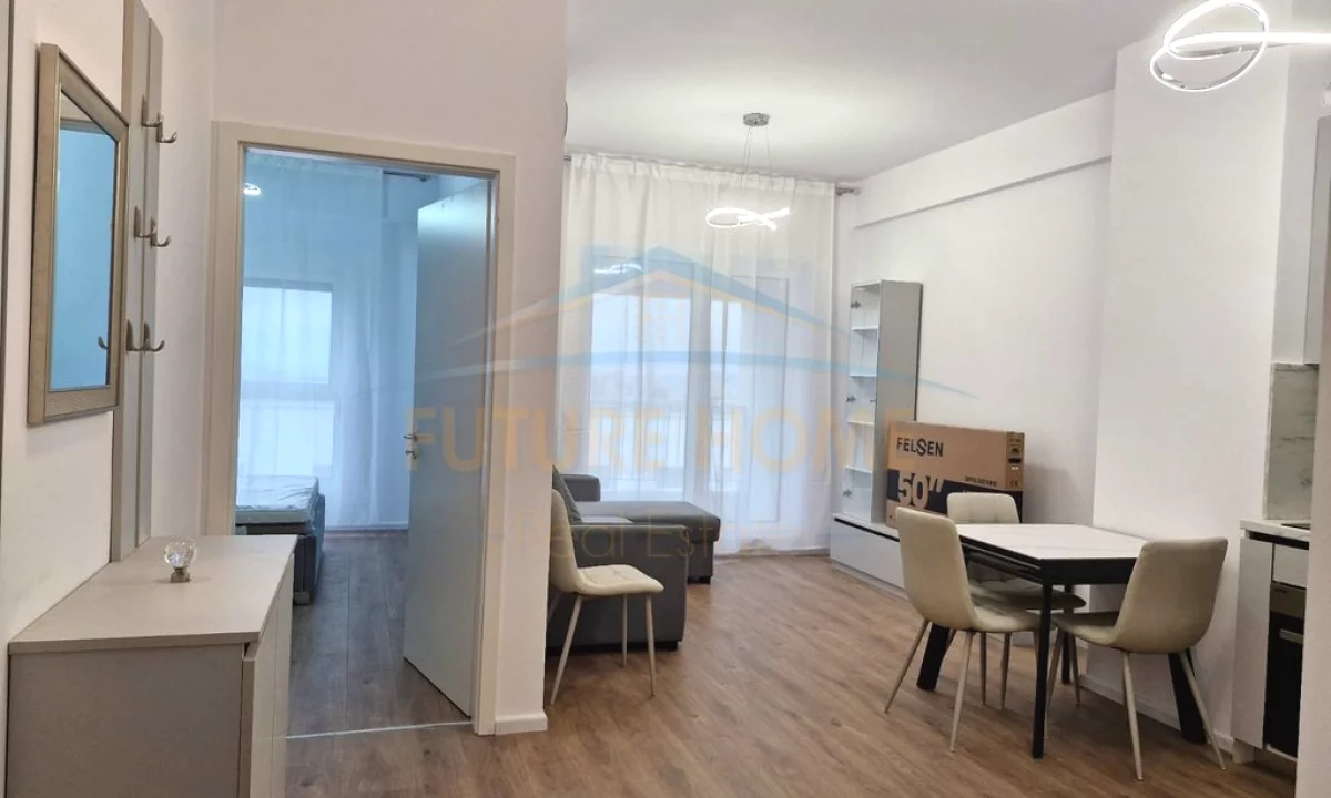 Shtepi me qera Apartament ne Tirane, 1+1, Mobilimi E mobiluar, Pagesa 450  Euro.