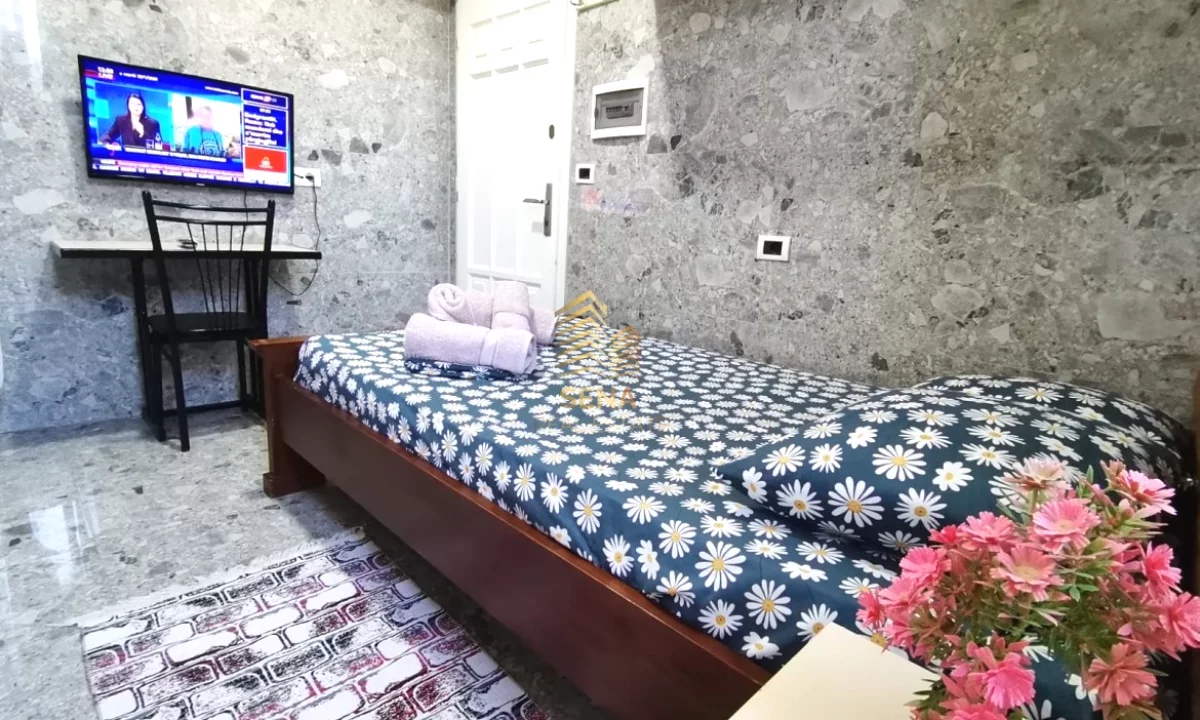 Shtepi me qera Apartament ne Tirane, Garsoniere, Mobilimi E mobiluar, Pagesa 310  Euro.