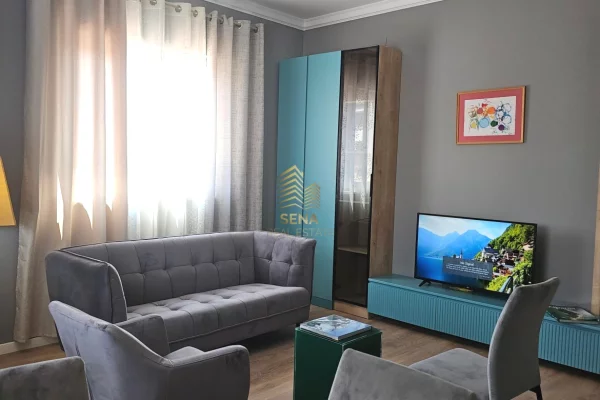 Shtepi me qera Apartament ne Tirane, 1+1, Mobilimi E mobiluar, Pagesa 60,000  Leke.