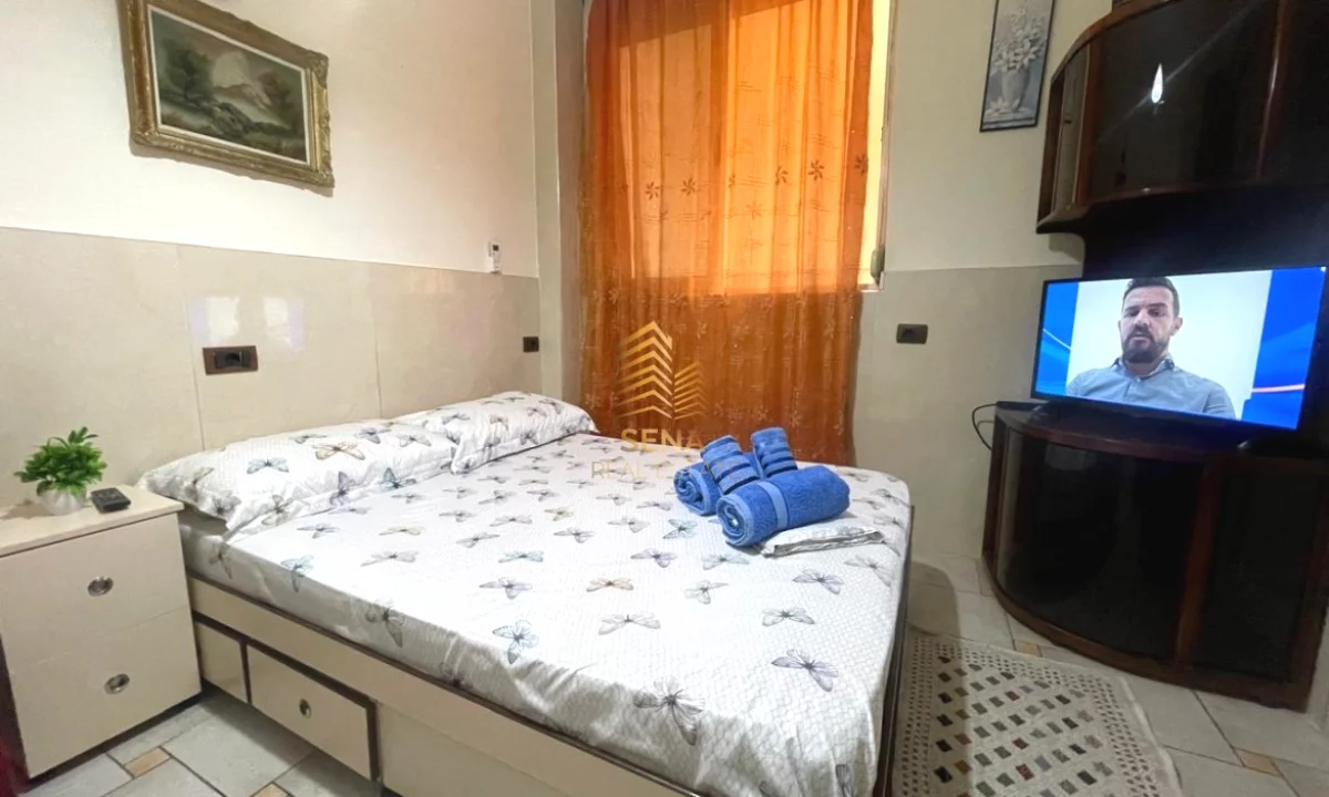Shtepi me qera Apartament ne Tirane, 1+1, Mobilimi E mobiluar, Pagesa 45,000  Leke.