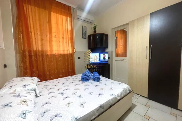 Shtepi me qera Apartament ne Tirane, 1+1, Mobilimi E mobiluar, Pagesa 45,000  Leke.