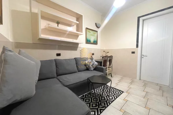 Shtepi me qera Apartament ne Tirane, 1+1, Mobilimi E mobiluar, Pagesa 45,000  Leke.