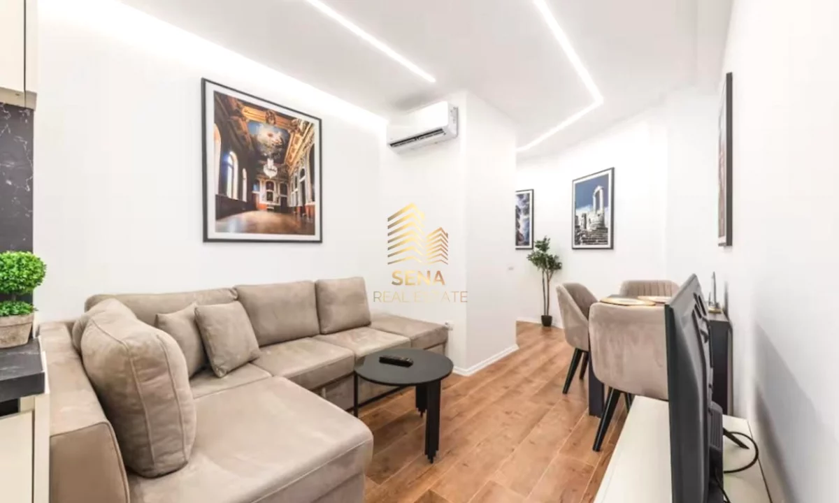 Shtepi me qera Apartament ne Tirane, 1+1, Mobilimi E mobiluar, Pagesa 700  Euro.