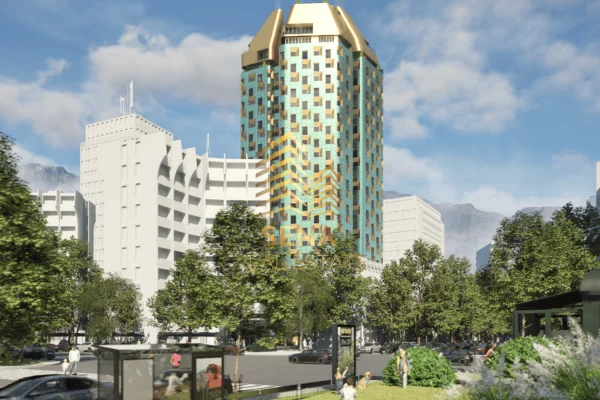 Shtepi ne shitje Apartament ne Tirane, 1+1, Mobilimi Bosh, pa mobiluar, Pagesa 220,000  Euro.