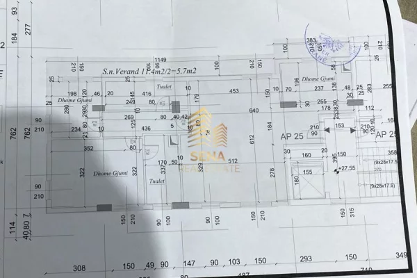 Shitet, Apartament 3+1+2+Blk, Rruga e Dibres, 261,000 Euro