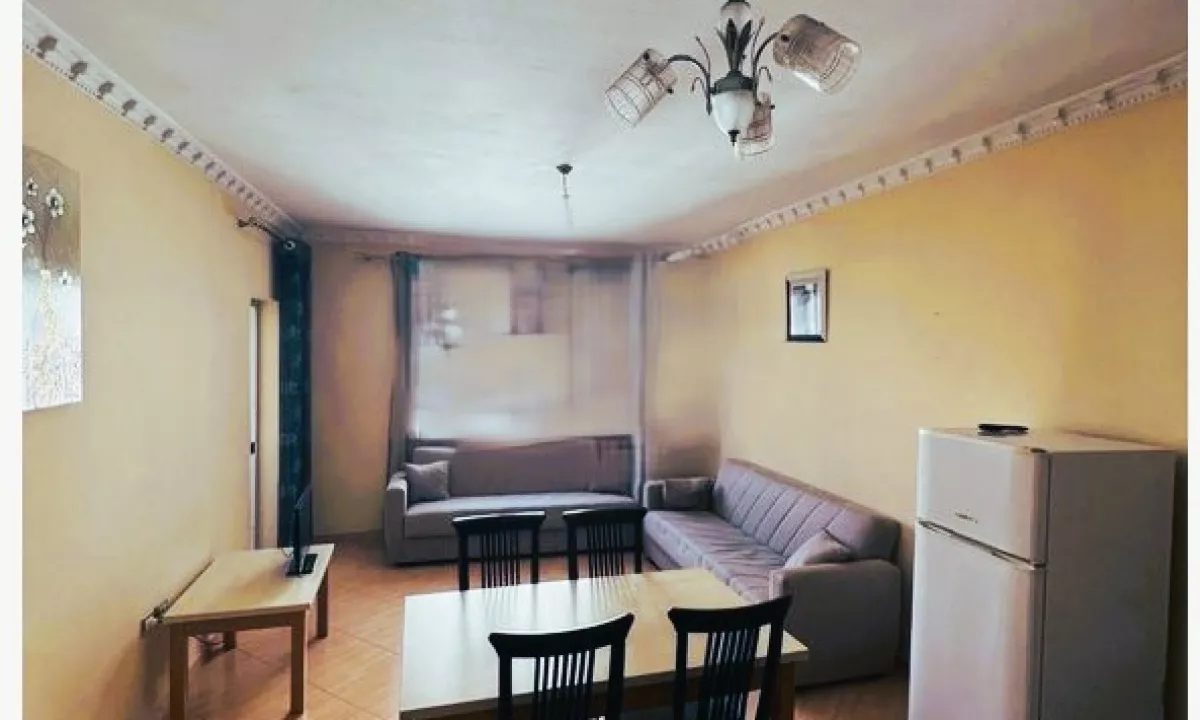 Shtepi ne shitje Apartament ne Tirane, 1+1, Mobilimi E mobiluar, Pagesa 109,000  Euro.