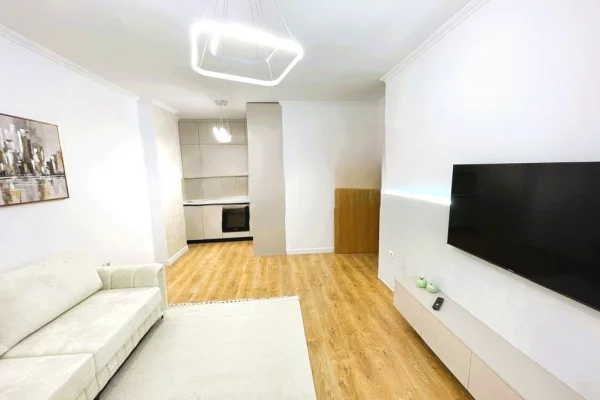 Shtepi ne shitje Apartament ne Tirane, 1+1, Mobilimi E mobiluar, Pagesa 109,000  Euro.