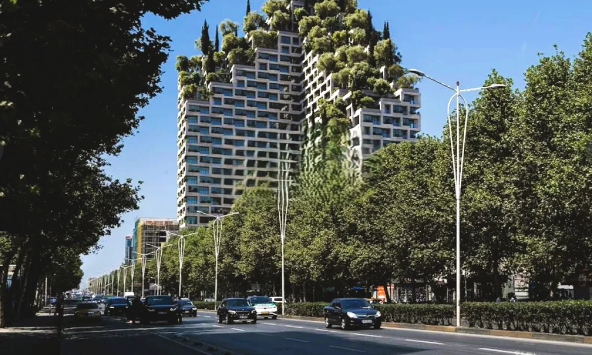 Shtepi ne shitje Apartament ne Tirane, 1+1, Mobilimi Bosh, pa mobiluar, Pagesa 158,000  Euro.