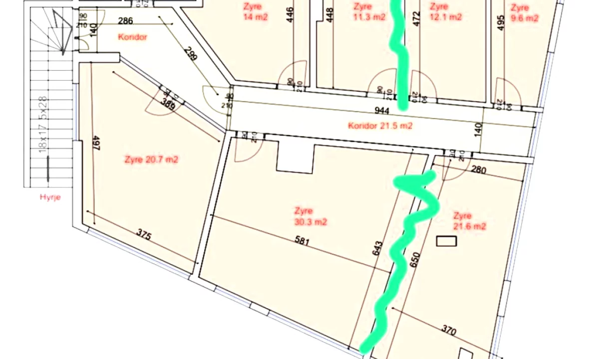 AMBJENT KOMERCIAL PER QIRA 183m, KOMUNA E PARISIT