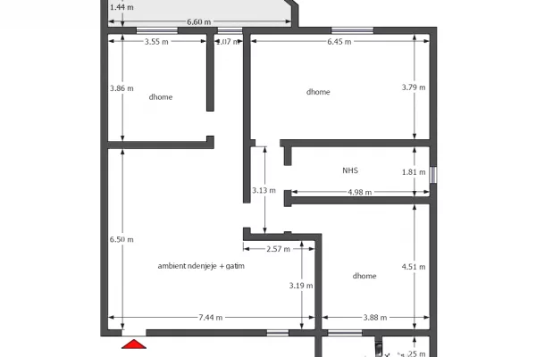 Business Property for Rent 3+1 in Tirana - 1,500 Euro