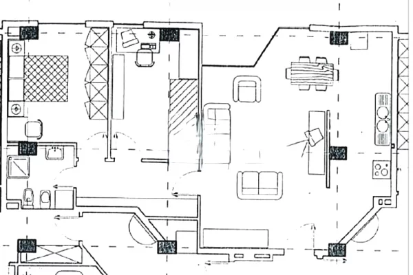 Shtepi ne shitje Apartament ne Tirane, 2+1, Mobilimi Bosh, pa mobiluar, Pagesa 258,000  Euro.