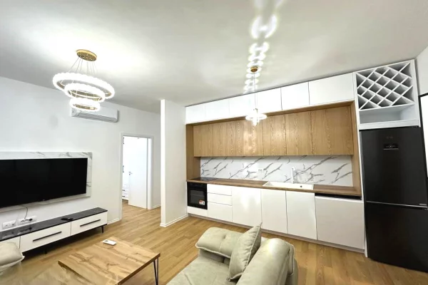 Shtepi me qera Apartament ne Tirane, 1+1, Mobilimi E mobiluar, Pagesa 700  Euro.