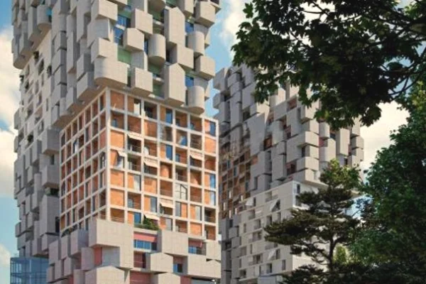 APARTAMENT 3+1+2 NE SHITJE TEK "HORA VERTIKAL" RESIDENCE!