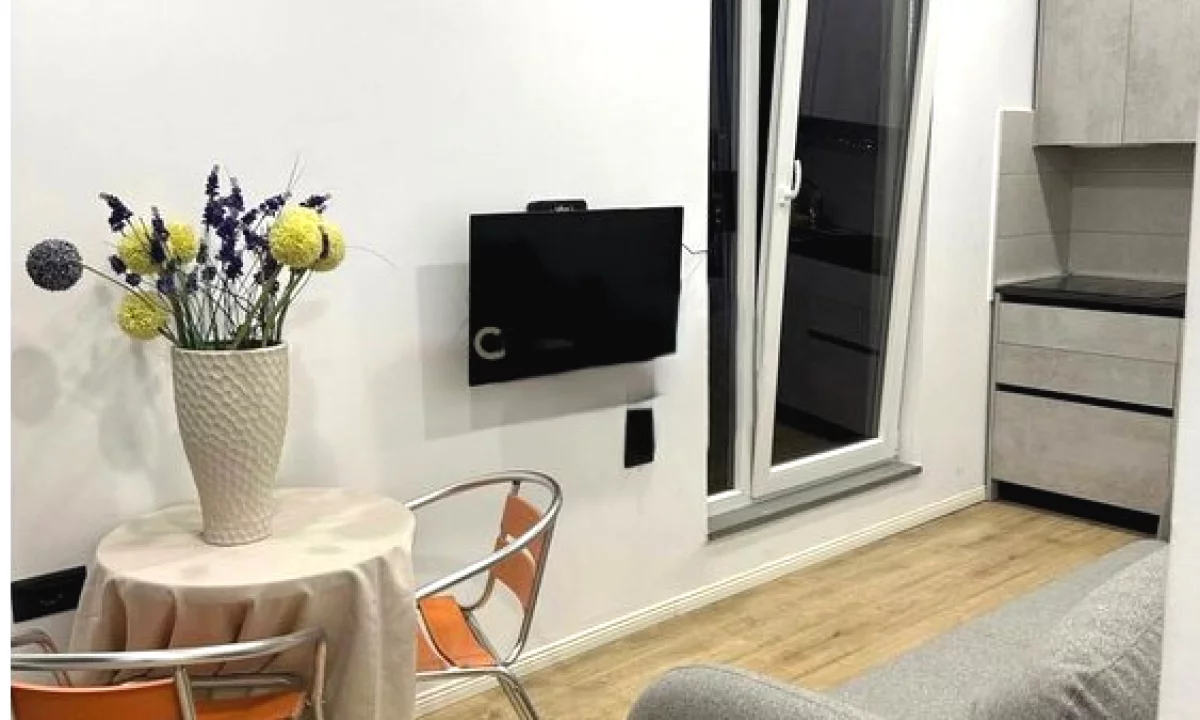 Shtepi me qera Apartament ne Tirane, Garsoniere, Mobilimi Pjeserisht e mobiluar, Pagesa 450  Euro.