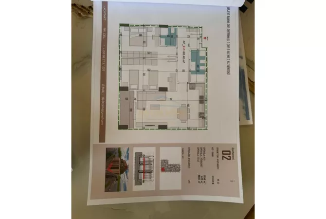 Shtepi ne shitje Apartament ne Tirane, 2+1, Mobilimi Bosh, pa mobiluar, Pagesa 86,504  Euro.