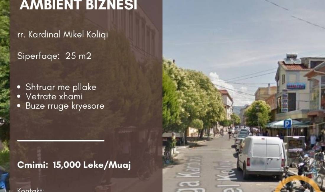 JEPET ME QIRA AMBIENT BIZNESI TEK TRUMA, SHKODER
