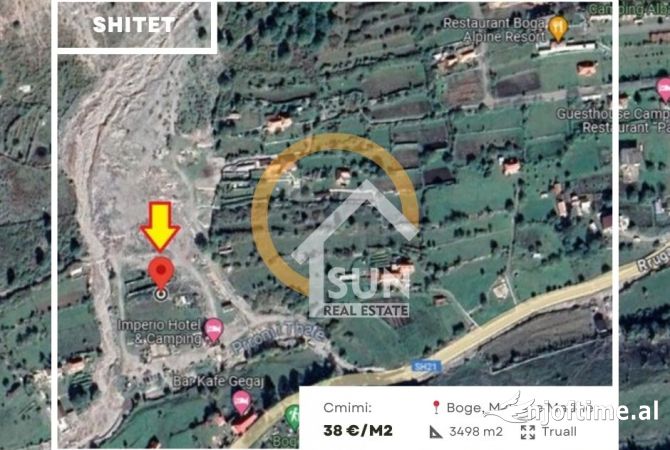 Land for Sale in Shkodra - 38,000 Euro