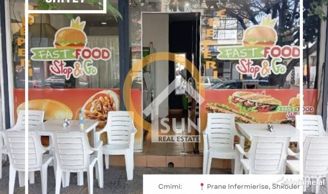 SHITET BIZNES FAST FOOD, PRANE INFERMIERISE, SHKODER