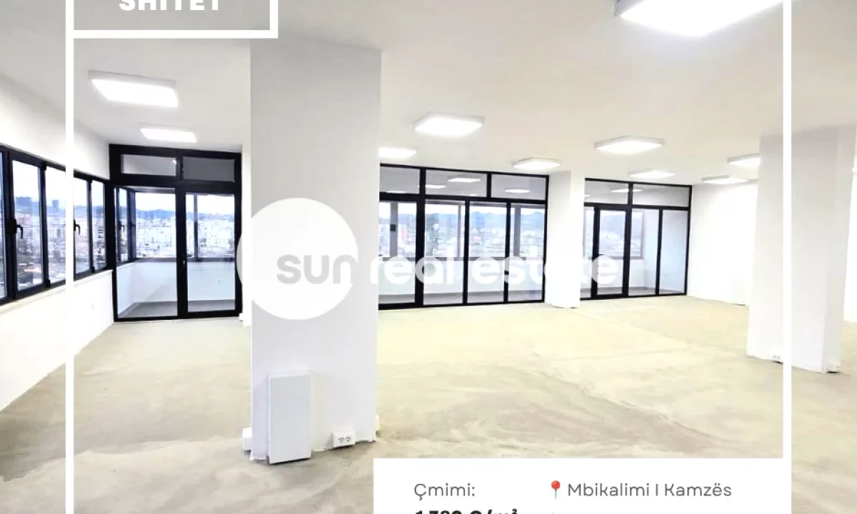 SHITET OBJEKT, MBIKALIMI I KAMZES, TIRANE