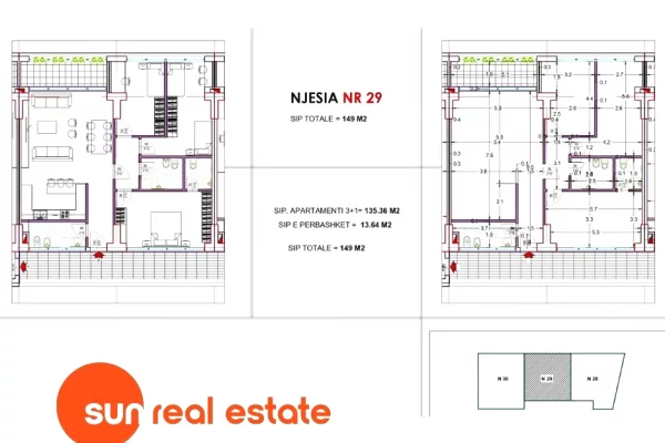 Shtepi ne shitje Apartament ne Shkoder, 1+1, Mobilimi Bosh, pa mobiluar, Pagesa 144,560  Euro.
