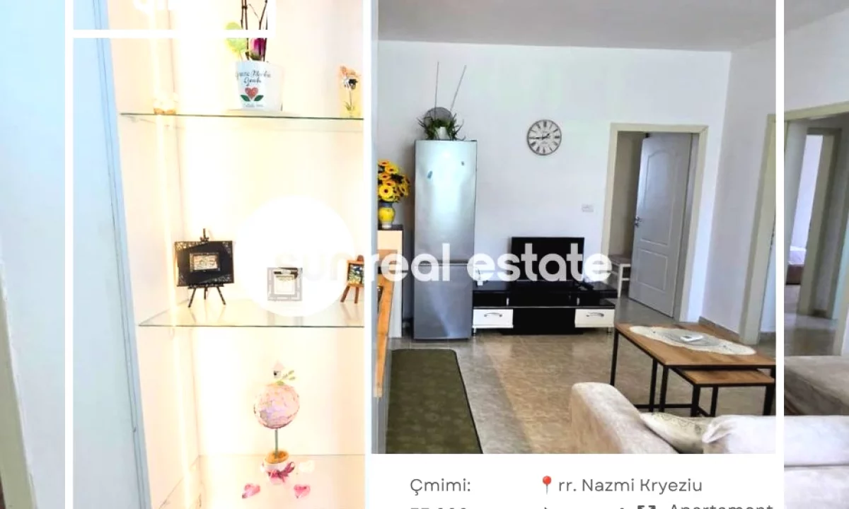 Shtepi me qera Apartament ne Shkoder, 3+1, Mobilimi E mobiluar, Pagesa 55,000  Leke.
