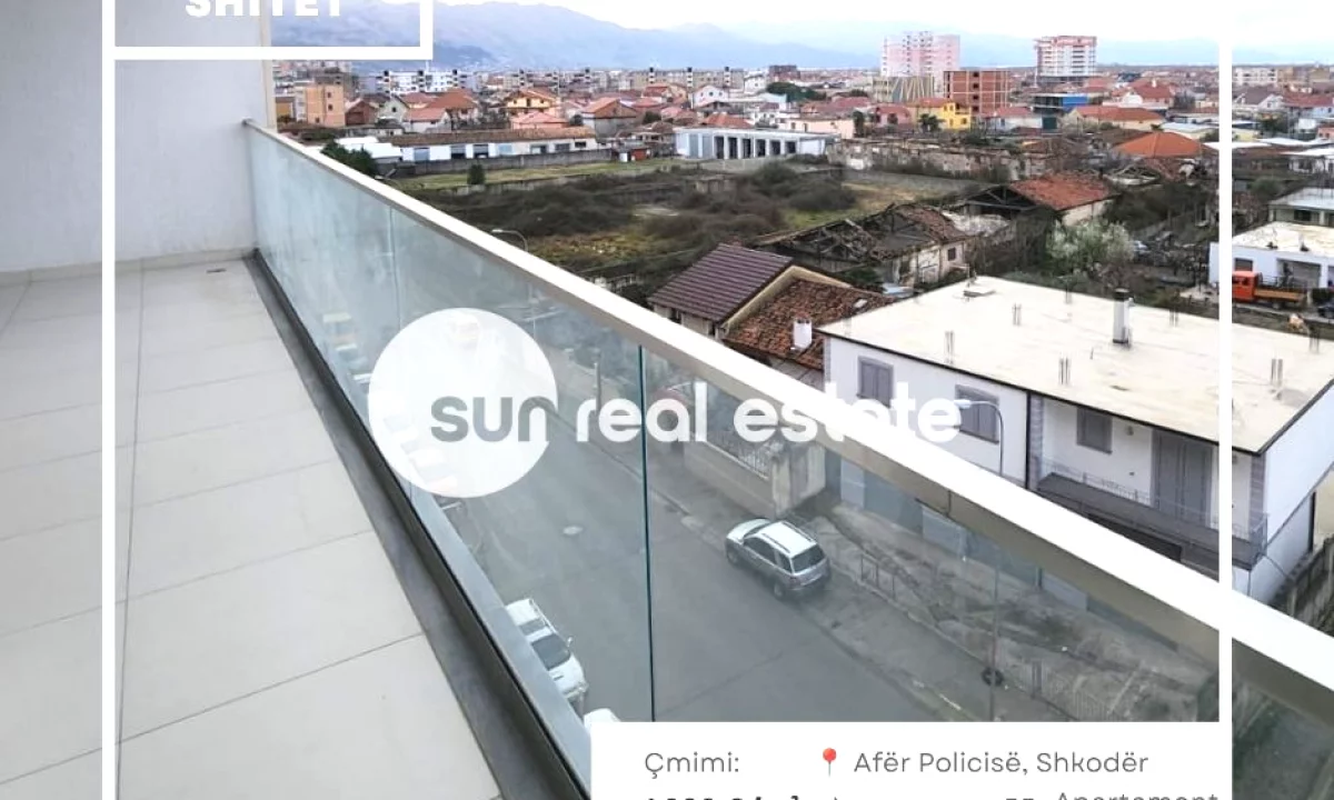 Shtepi ne shitje Apartament ne Shkoder, 2+1, Mobilimi Bosh, pa mobiluar, Pagesa 132,000  Euro.