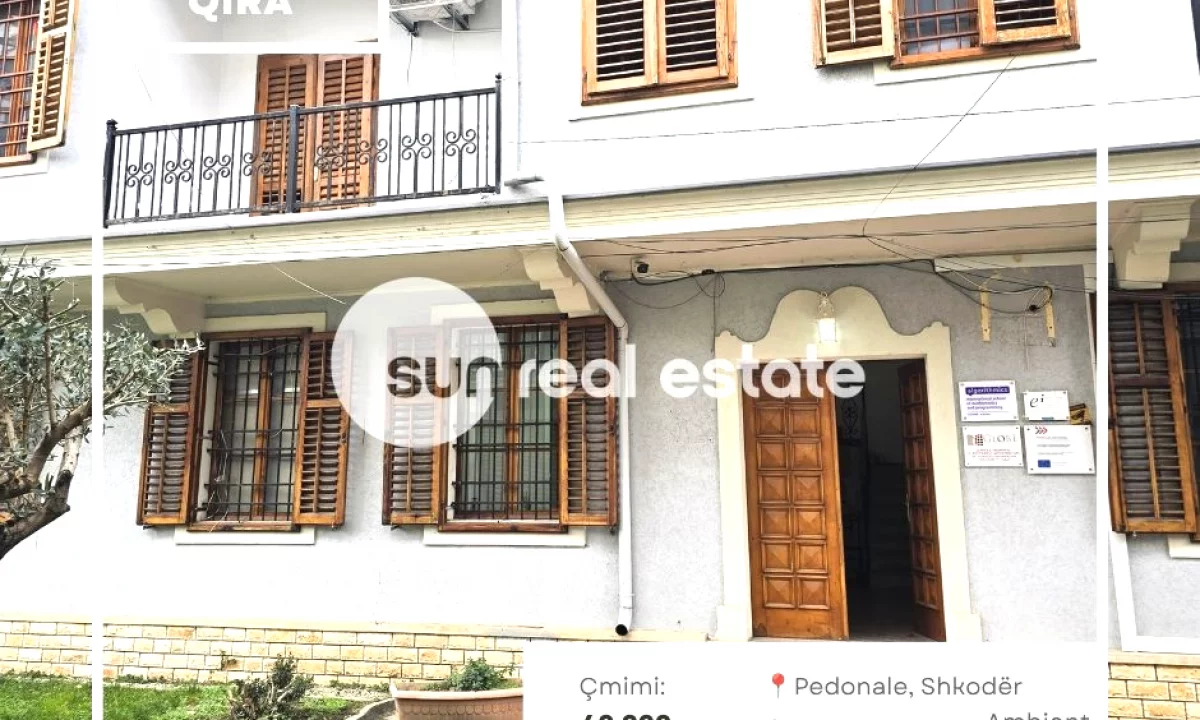 JEPET ME QIRA AMBIENT BIZNESI, PEDONALE, SHKODER