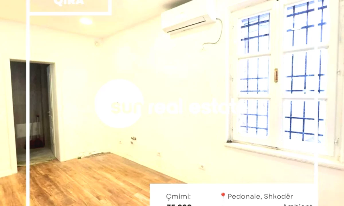 JEPET ME QIRA AMBIENT BIZNESI, PEDONALE, SHKODER