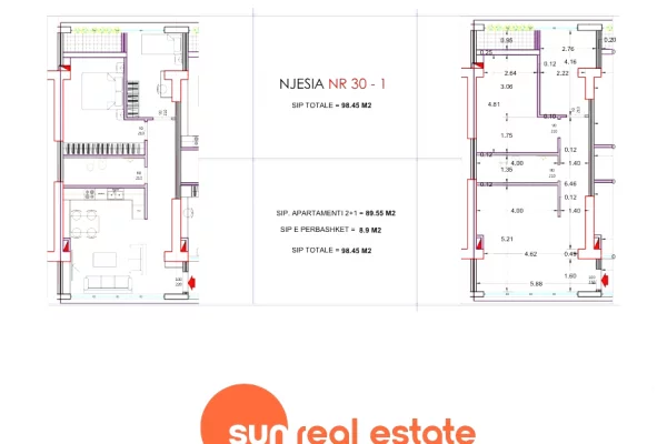 Shtepi ne shitje Apartament ne Shkoder, 3+1, Mobilimi Bosh, pa mobiluar, Pagesa 385,000  Euro.