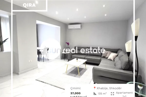 Shtepi me qera 1+1 ne Shkoder - 37,000 Leke