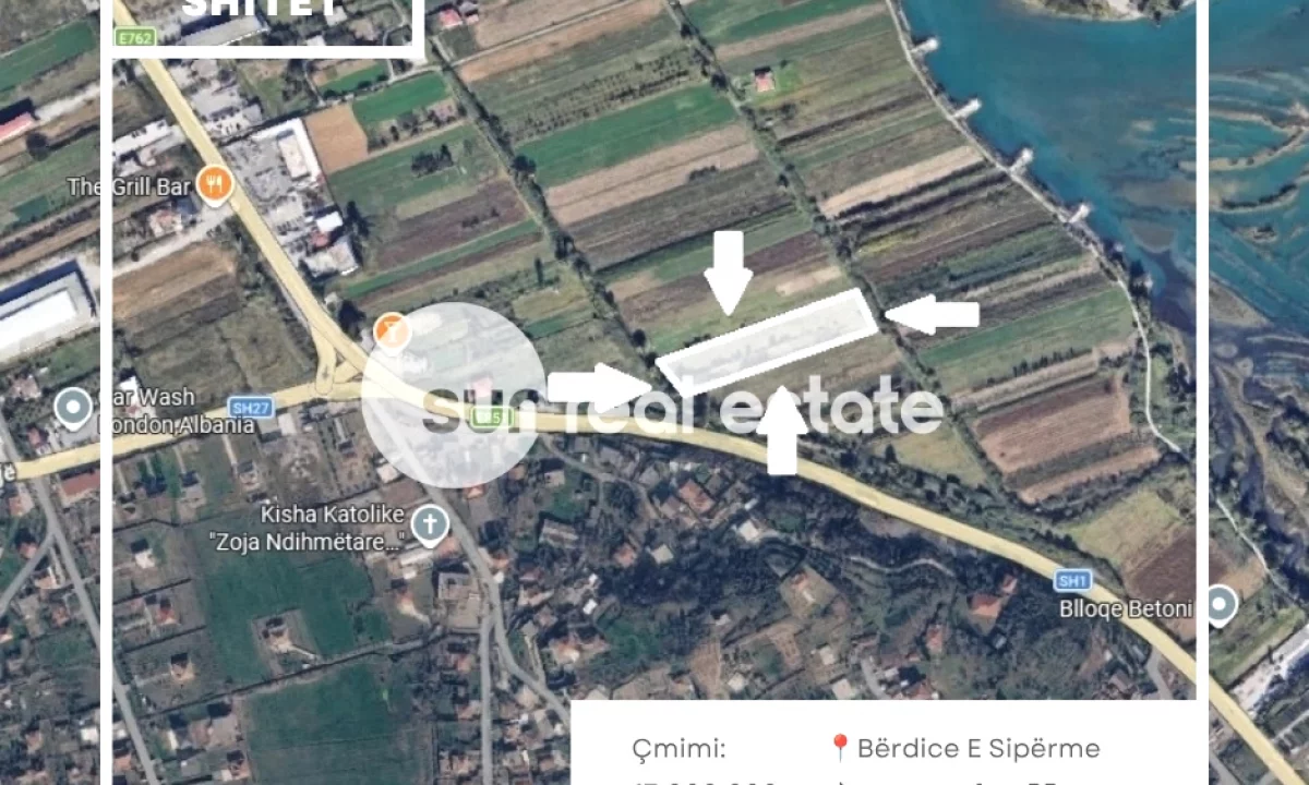 SHITET TOKE ARE, BERDICE E SIPERME