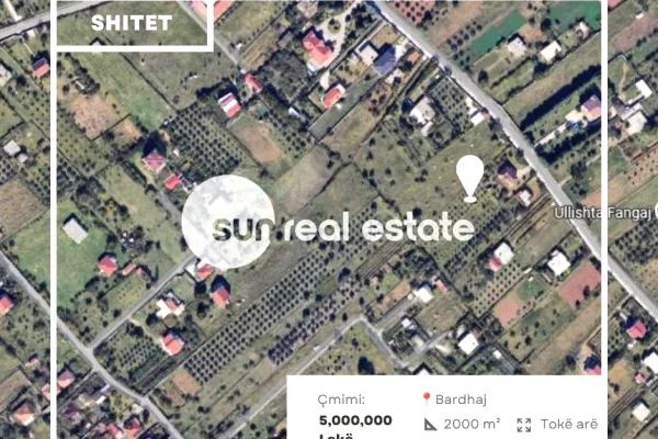 Land for Sale in Shkodra - 5,000,000 Leke