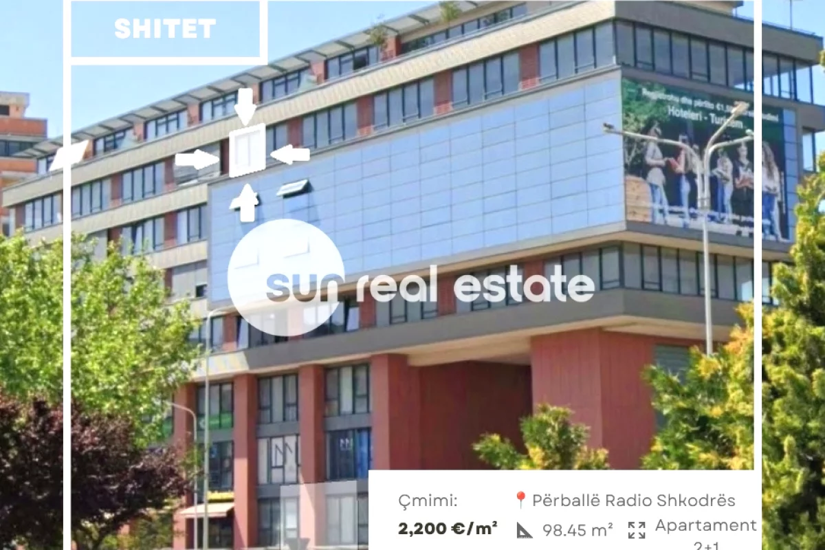Shtepi ne shitje Apartament ne Shkoder, 2+1, Mobilimi Bosh, pa mobiluar, Pagesa 216,590  Euro.