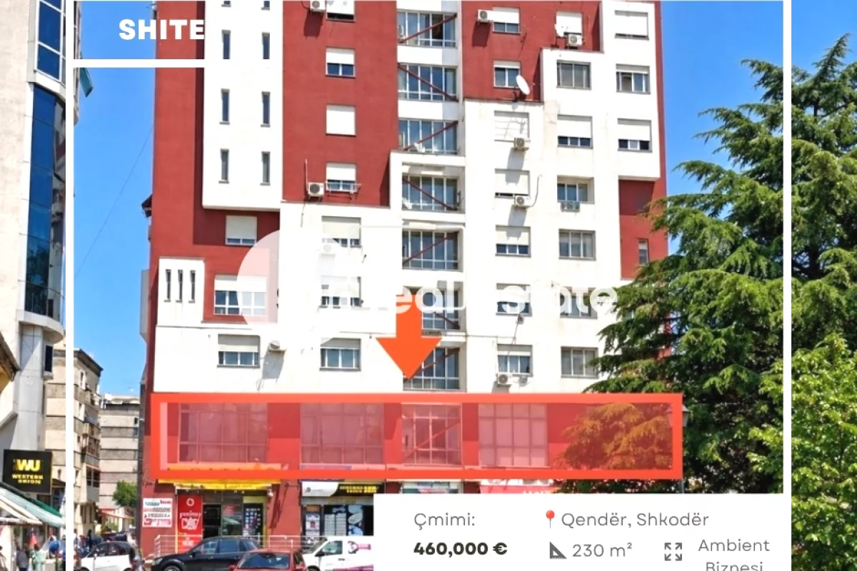 SHITET AMBIENT BIZNESI, TEK DOLLARI, SHKODER