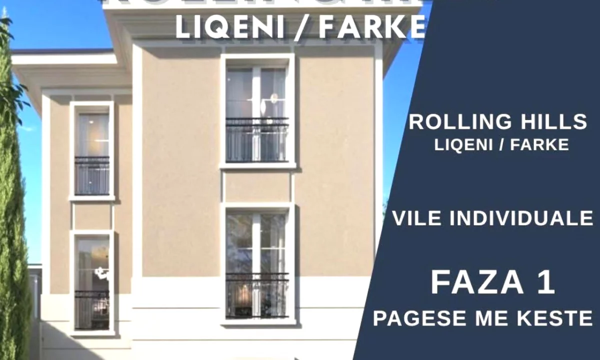 Shtepi ne shitje Vila Luksoze ne Tirane, 3+1, Mobilimi Bosh, pa mobiluar, Pagesa 650,000  Euro.