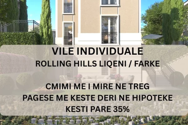 Shtepi ne shitje Vila Luksoze ne Tirane, 3+1, Mobilimi Bosh, pa mobiluar, Pagesa 650,000  Euro.
