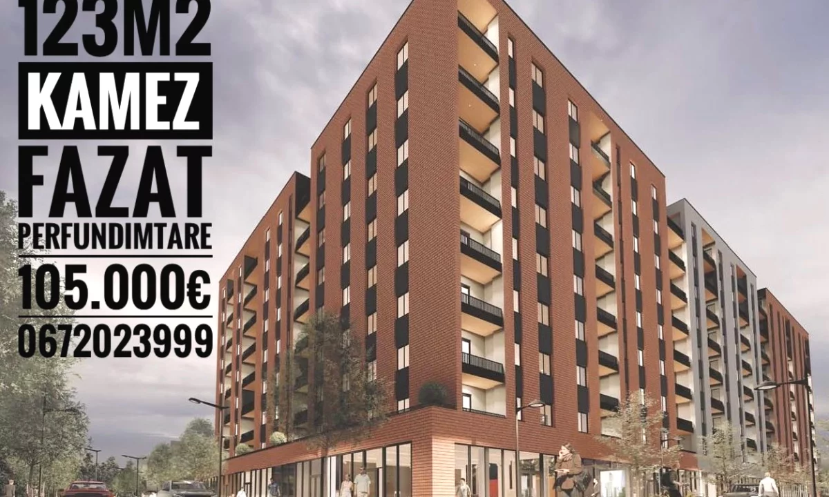 Shtepi ne shitje Apartament ne Tirane, 2+1, Mobilimi Bosh, pa mobiluar, Pagesa 105,000  Euro.