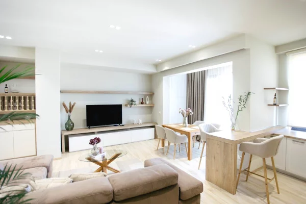 Shtepi me qera Apartament ne Tirane, 2+1, Mobilimi E mobiluar, Pagesa 1,500  Euro.