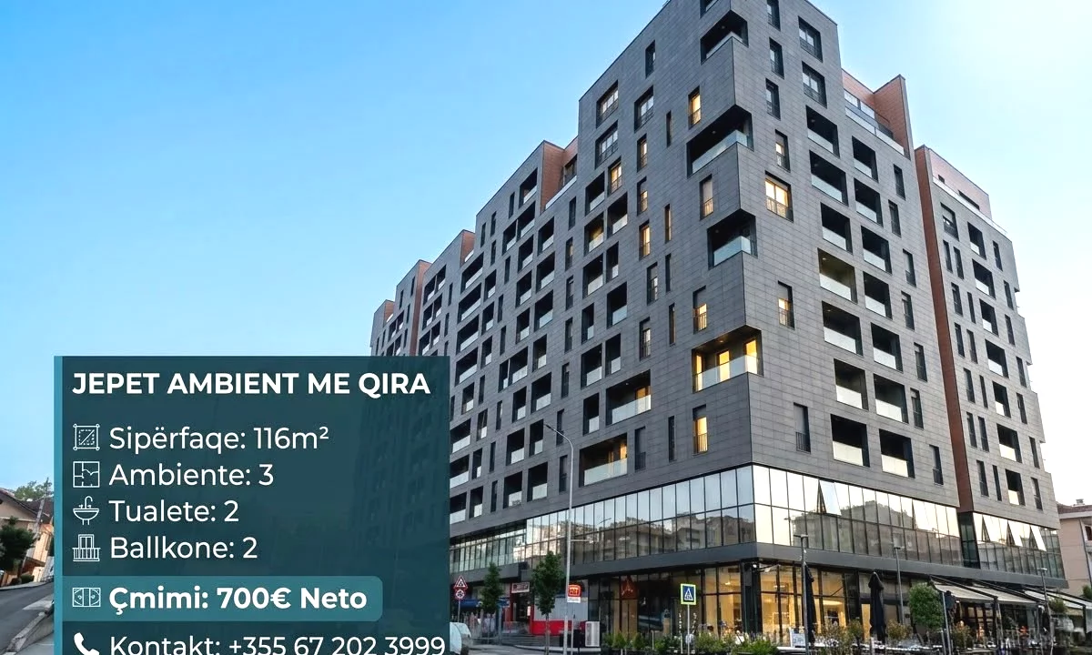 📍 OLYMPIC RESIDENCE – JEPET AMBIENT ME QIRA (PER ZYRA OSE BANIM)