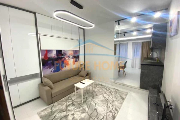 Shtepi ne shitje Apartament ne Tirane, Garsoniere, Mobilimi E mobiluar, Pagesa 115,000  Euro.