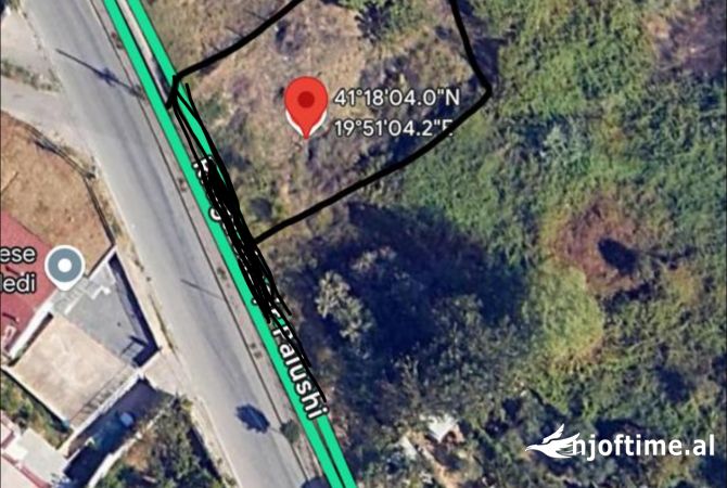 Tok per shitje , sauk pran hotel baronit 725m2 , me hipotek 