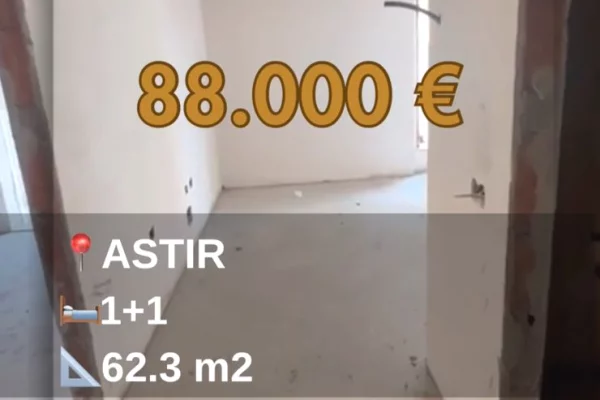 Shtepi ne shitje 1+1 ne Tirane - 88,000 Euro