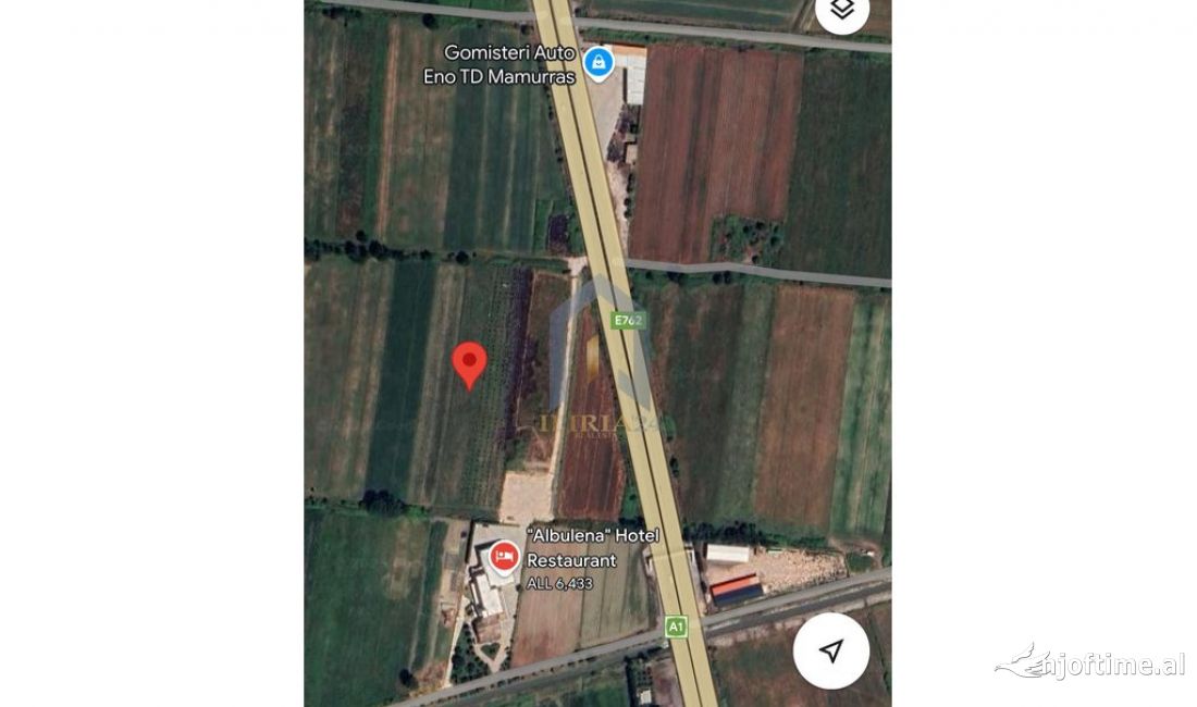 OKAZION ! Toke ne shitje ne autostraden "Milot-Kashar" 