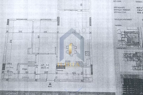 Shtepi ne shitje 2+1 ne Tirane - 101,116 Euro